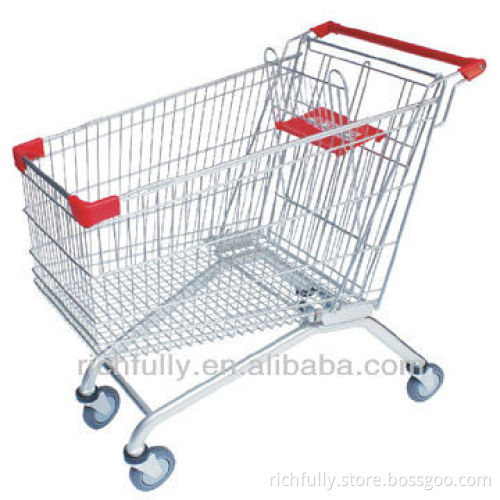 180L European Spain Grocery Shopping Cart, beverage carts
